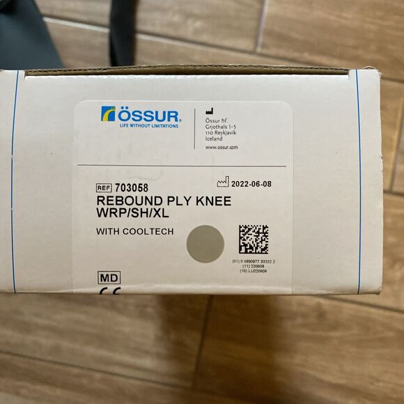 Ossur Rebound Cooltech Fabric Knee Brace XL - Picture 6 of 7